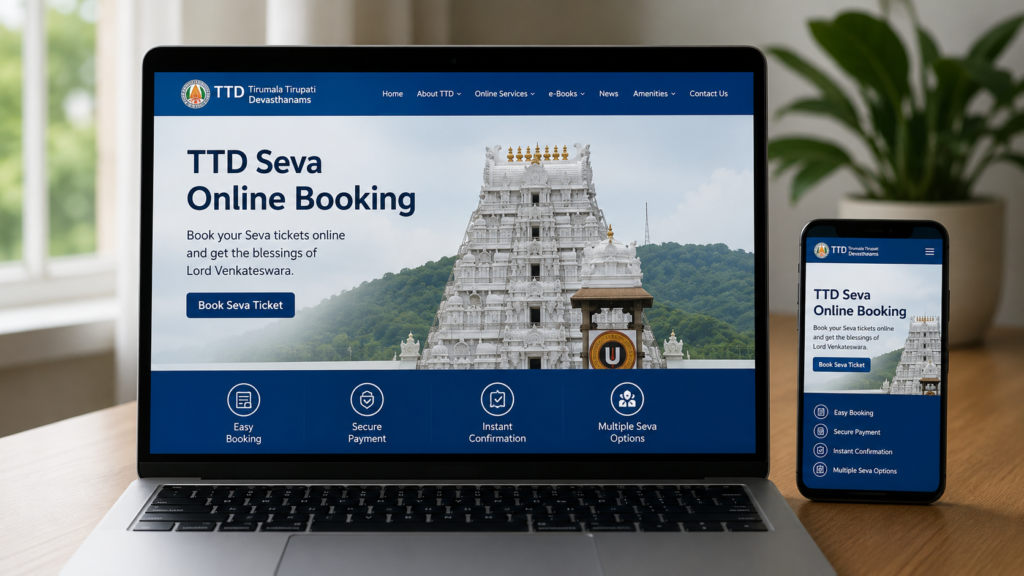 How to Book TTD Seva Online 2026 | Tirumala Seva Tickets